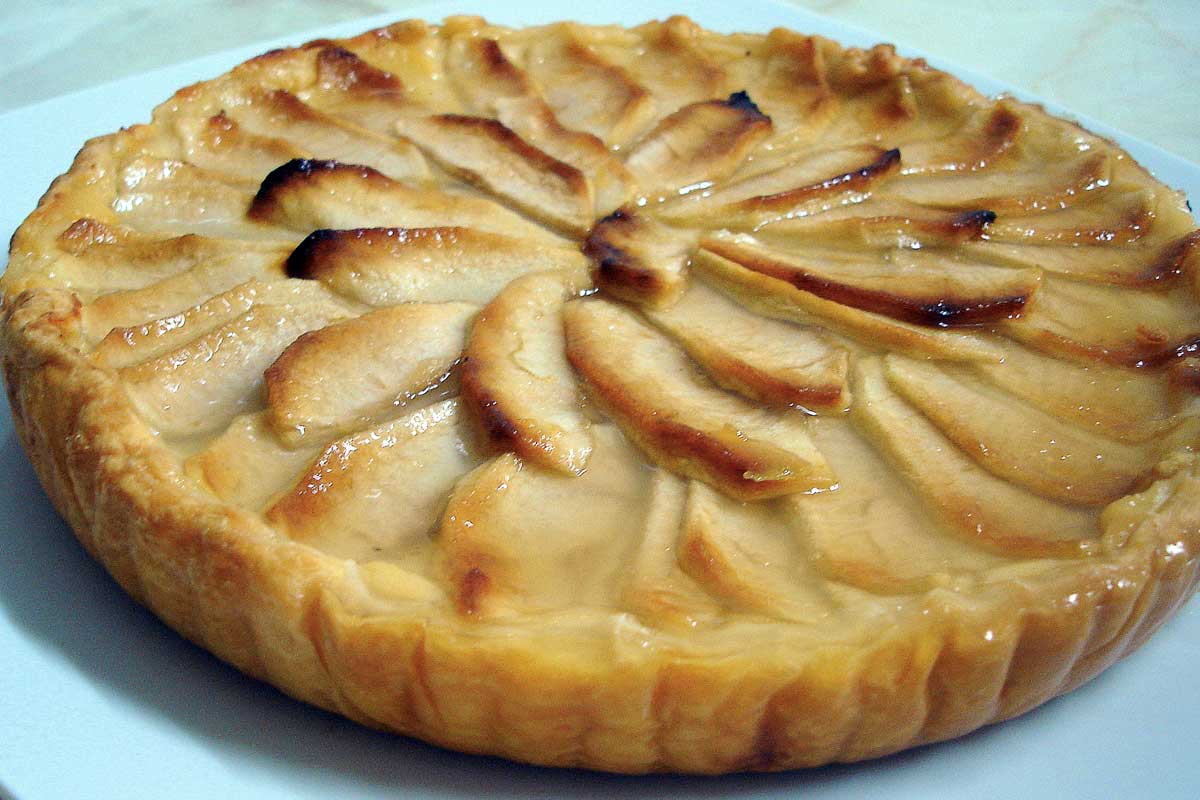 Postre-manzana
