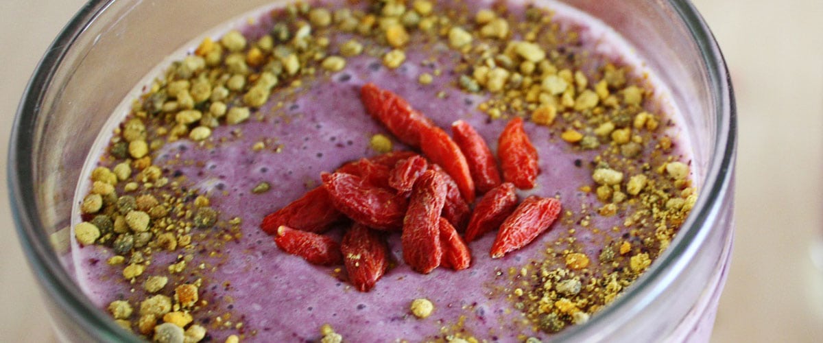 Batido de berries, el poder antioxidante que tu cuerpo necesita